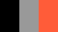 Black/Grey/Orange